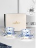 2 Cups 2 Saucers W/ Gift Box With Gift Box